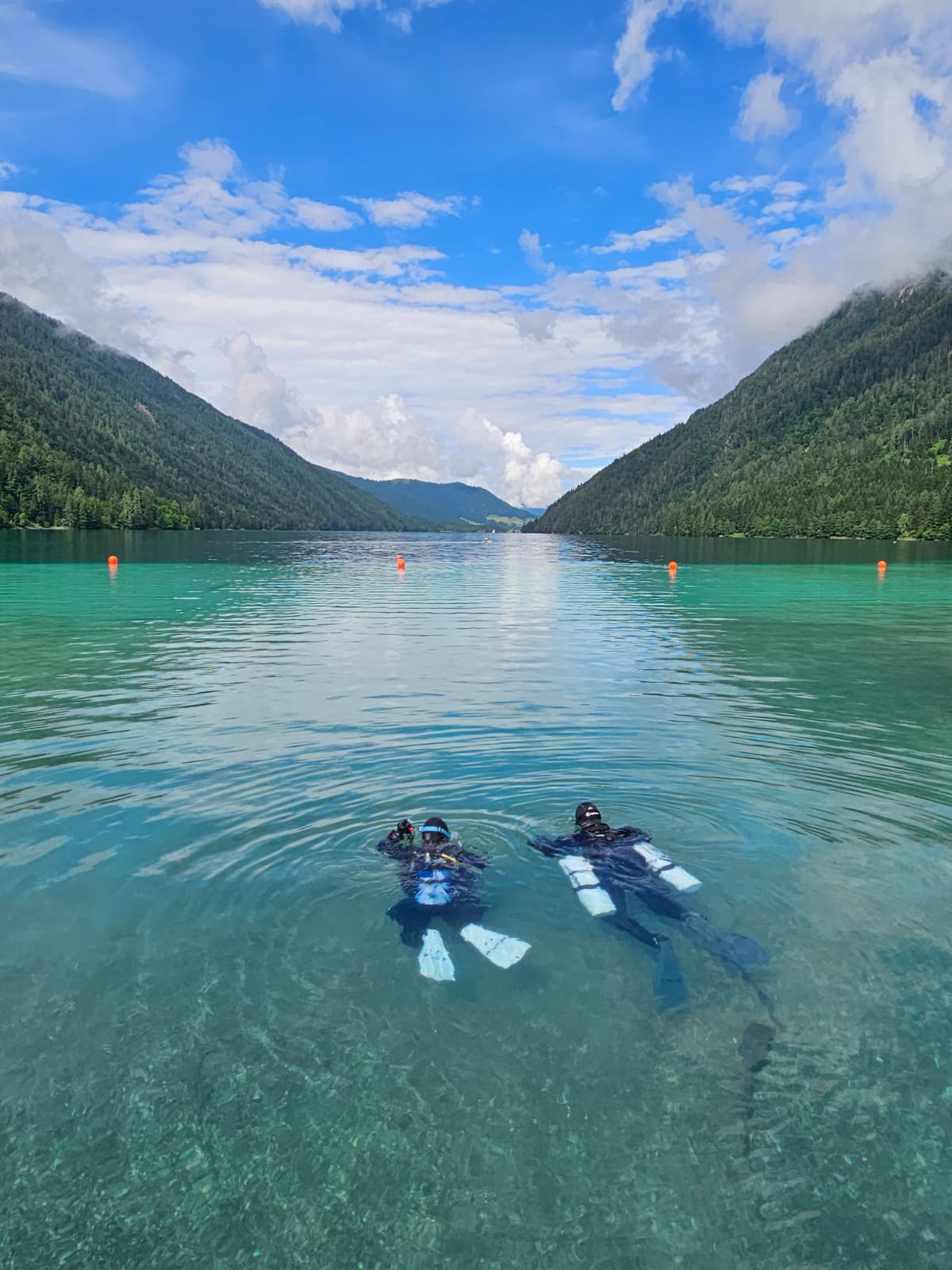 Diving Weissensee
