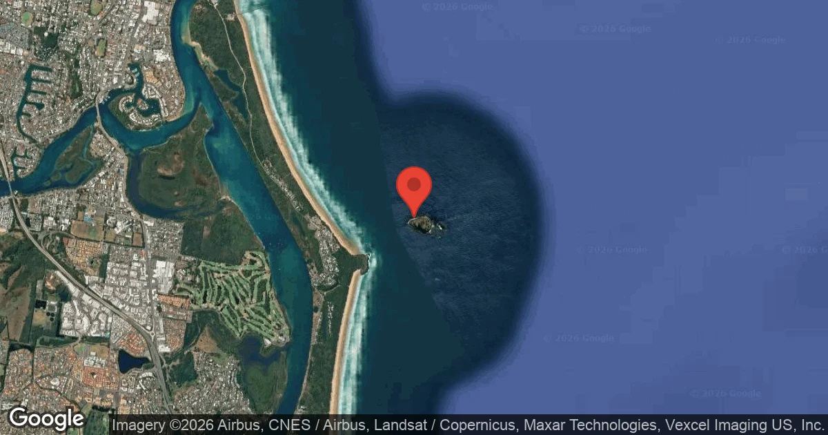 Dive site - Cook Island, Australia