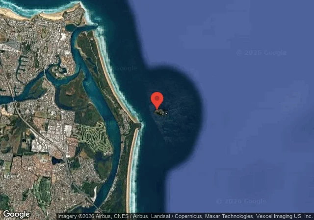 Dive site - Cook Island, Australia