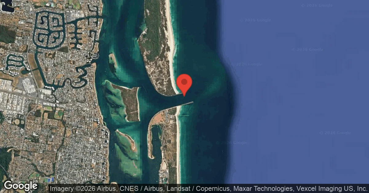 Dive site - Gold Coast Seaway, Australia