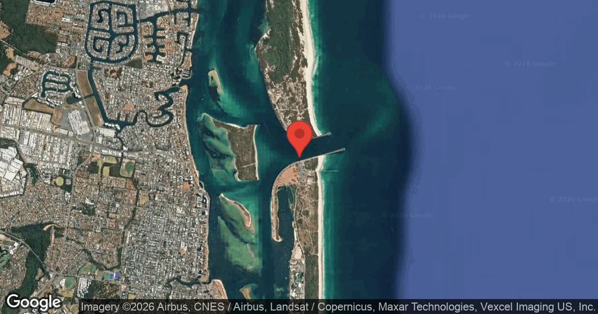 Dive site - Gold Coast Seaway Pipes, Australia