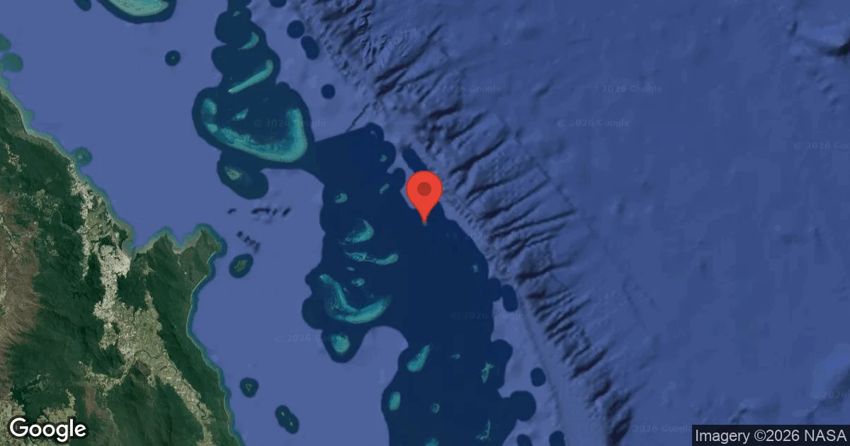 Dive site - Pellowe Reef, Australia