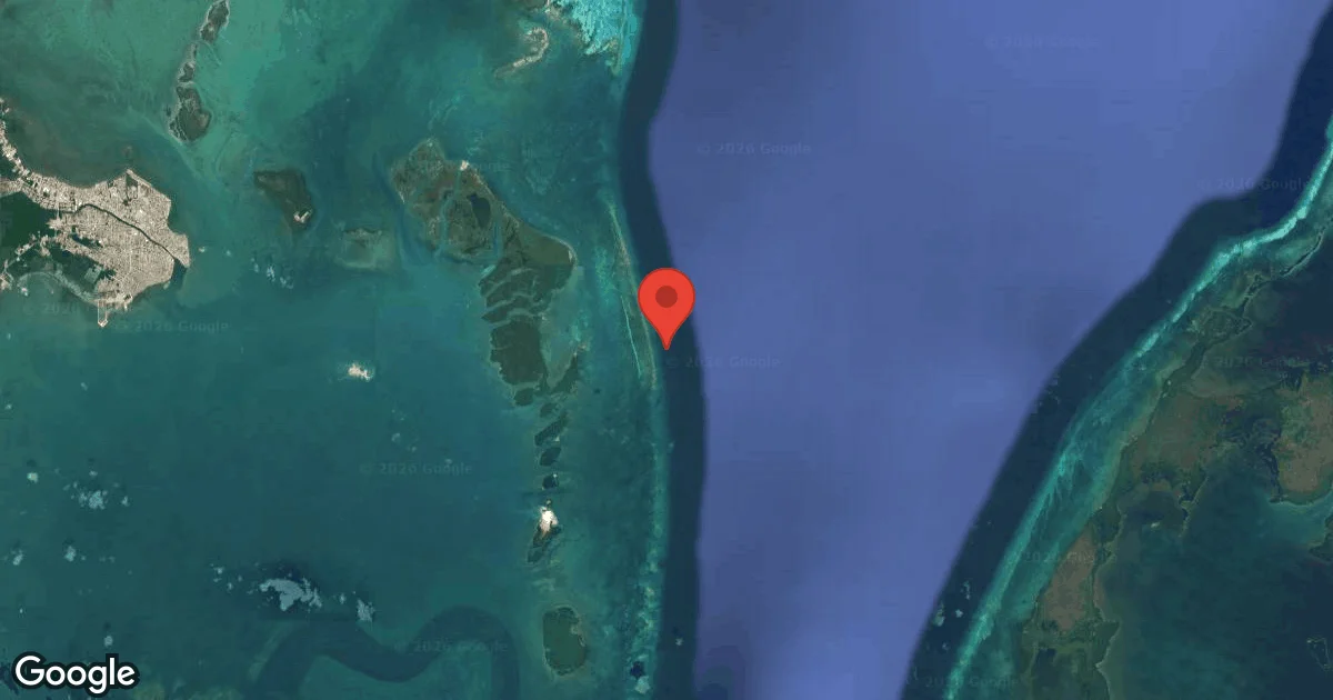 Dive site - Gallow's Point, Belize