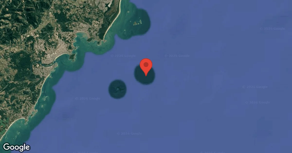 Dive site - Naufrágio Bellucia, Brazil