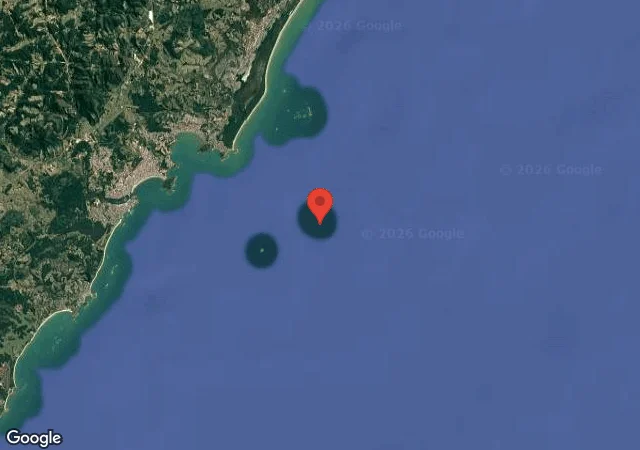 Dive site - Naufrágio Bellucia, Brazil