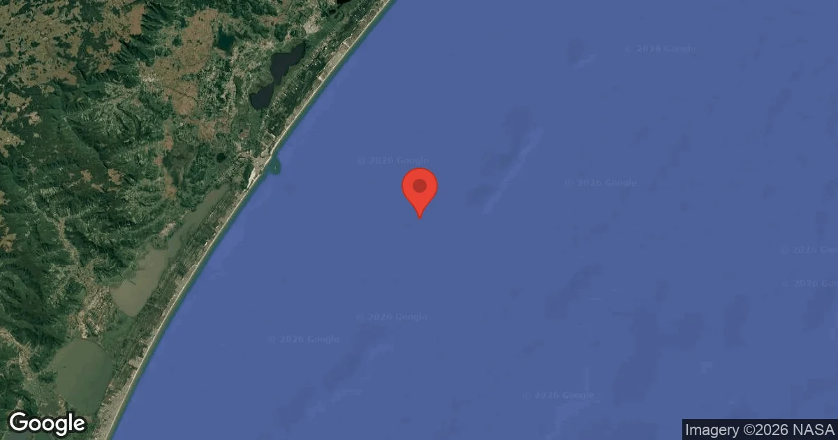 Dive site - Parcel de Torres, Brazil