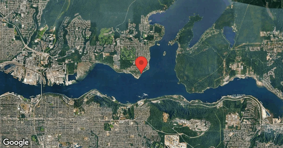 Dive site - Cates Park in Deep Cove, Canada