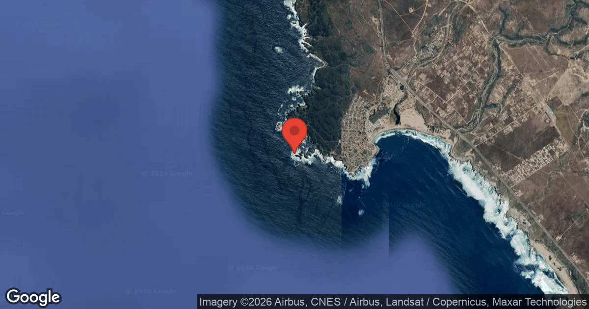 Dive site - El Salto, Chile