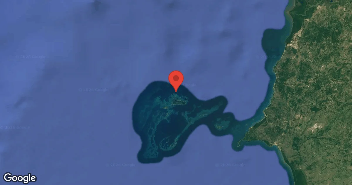 Dive site - Columpios, Colombia