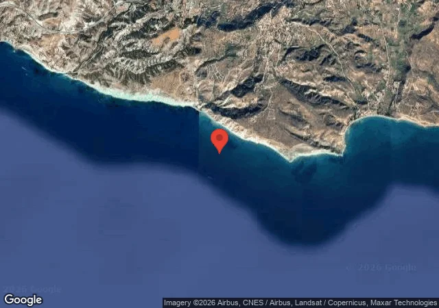 Dive site - Aspro Reef, Cyprus