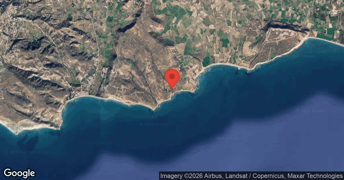 Dive site - Melanda Beach, Cyprus