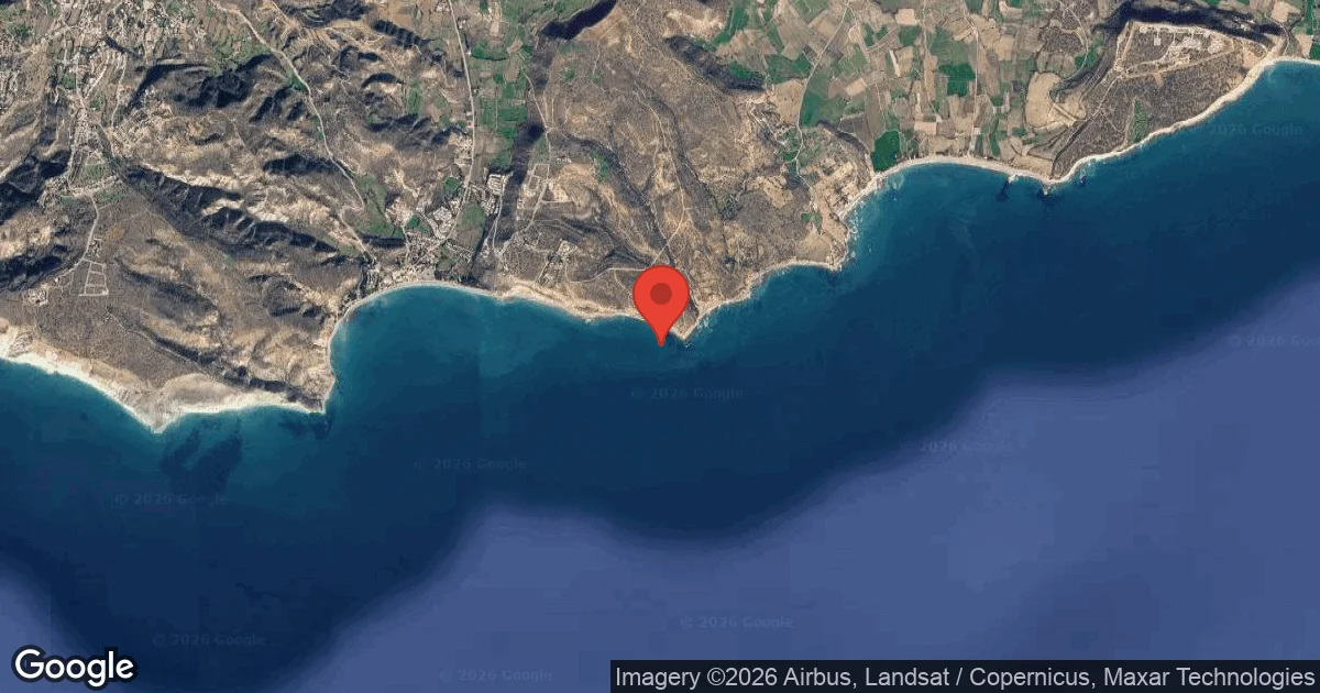 Dive site - Melanda Heights, Cyprus