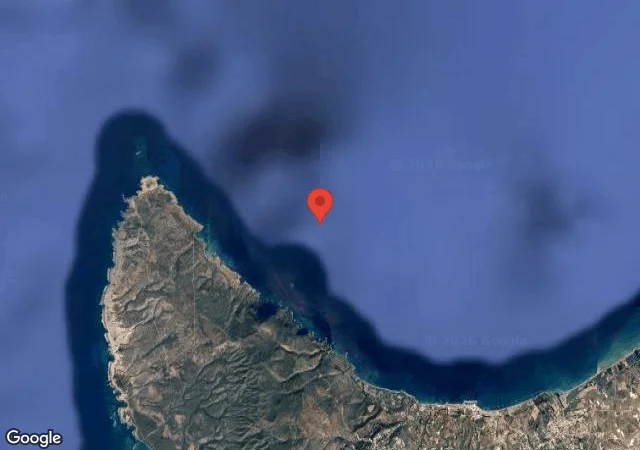 Dive site - St Georges Island, Cyprus