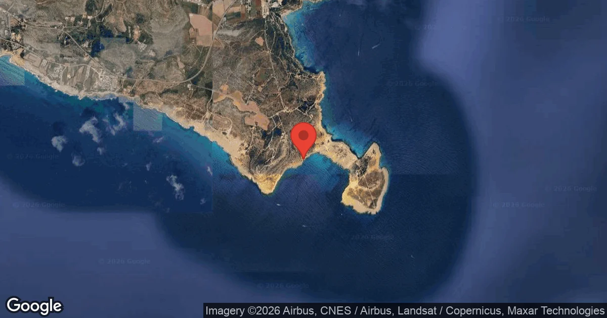 Dive site - Tunnels & Caves, Cyprus
