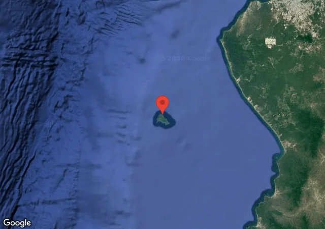 Dive site - El Acuario - Isla de la Plata, Ecuador