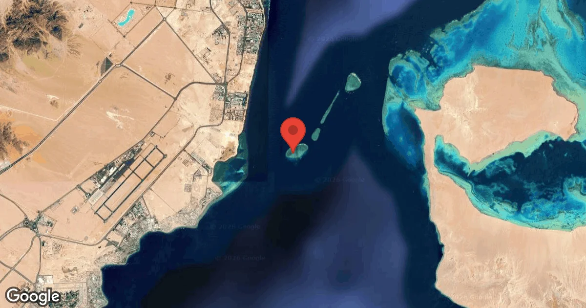 Dive site - Gordon Reef - Straits of Tiran, Egypt