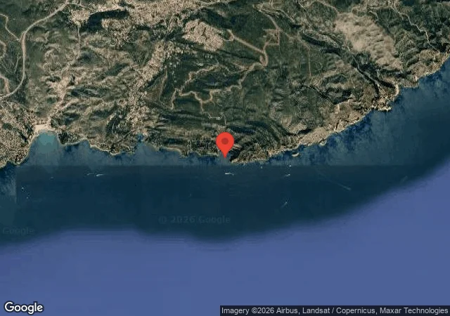 Dive site - La Calanque de Méjean, France