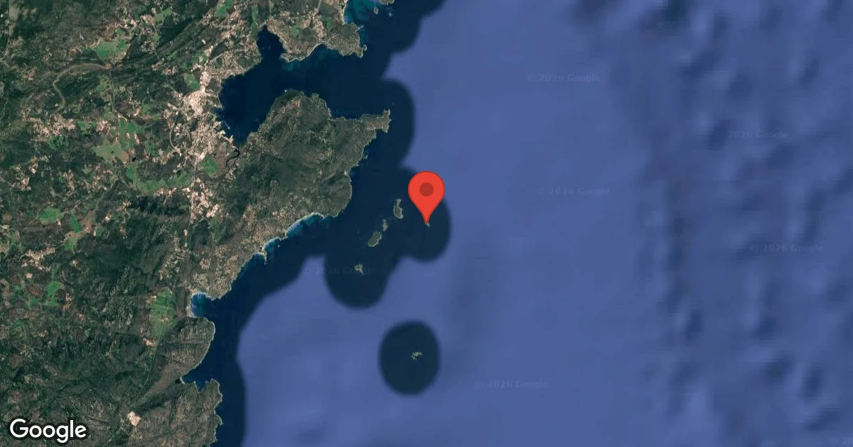 Dive site - La Vacca Sud, France