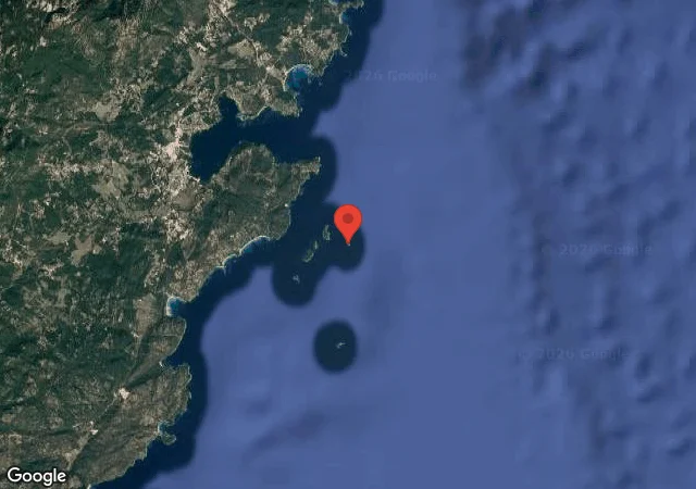 Dive site - La Vacca Sud, France
