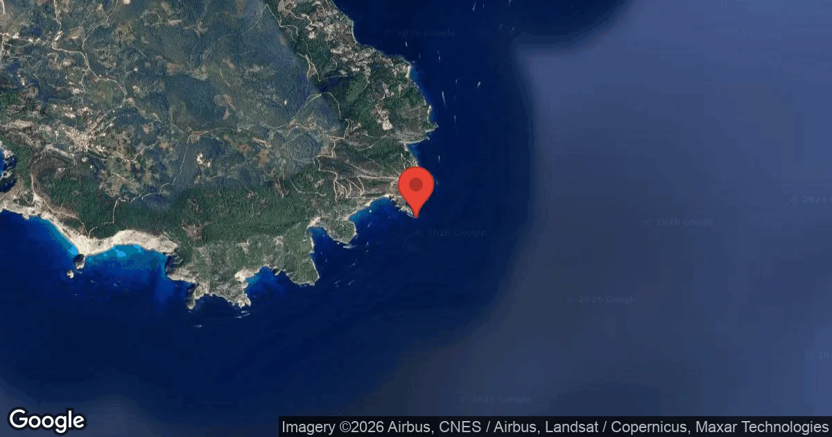 Dive site - Big Blue, Greece