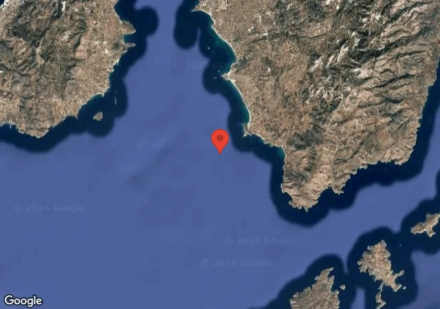 Dive site - Bristol Beaufighter, Greece