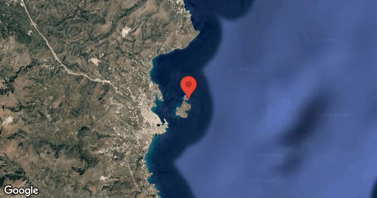 Dive site - Krikri, Greece