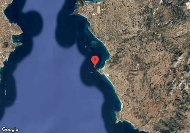 Dive site - Panagia, Greece