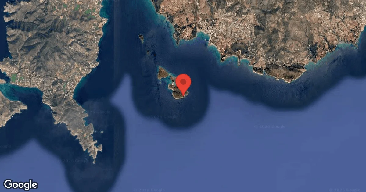 Dive site - Panteronisi, Greece
