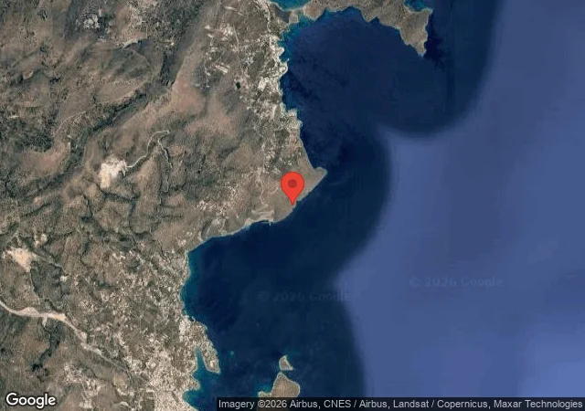 Dive site - "The Wall", Greece