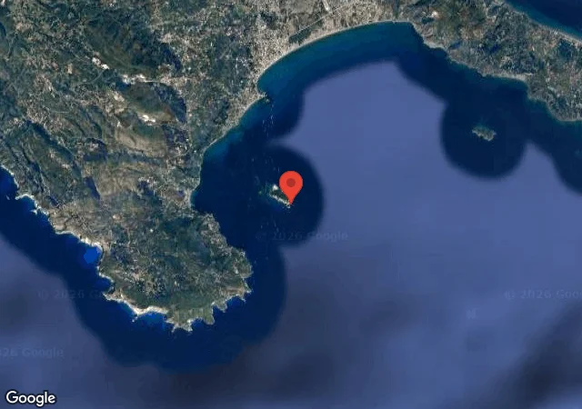 Dive site - Turtle Island, Greece