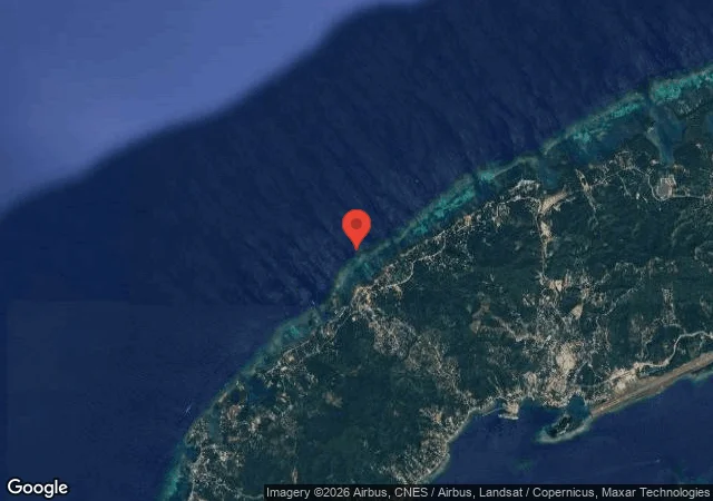 Dive site - Bear's Den, Honduras