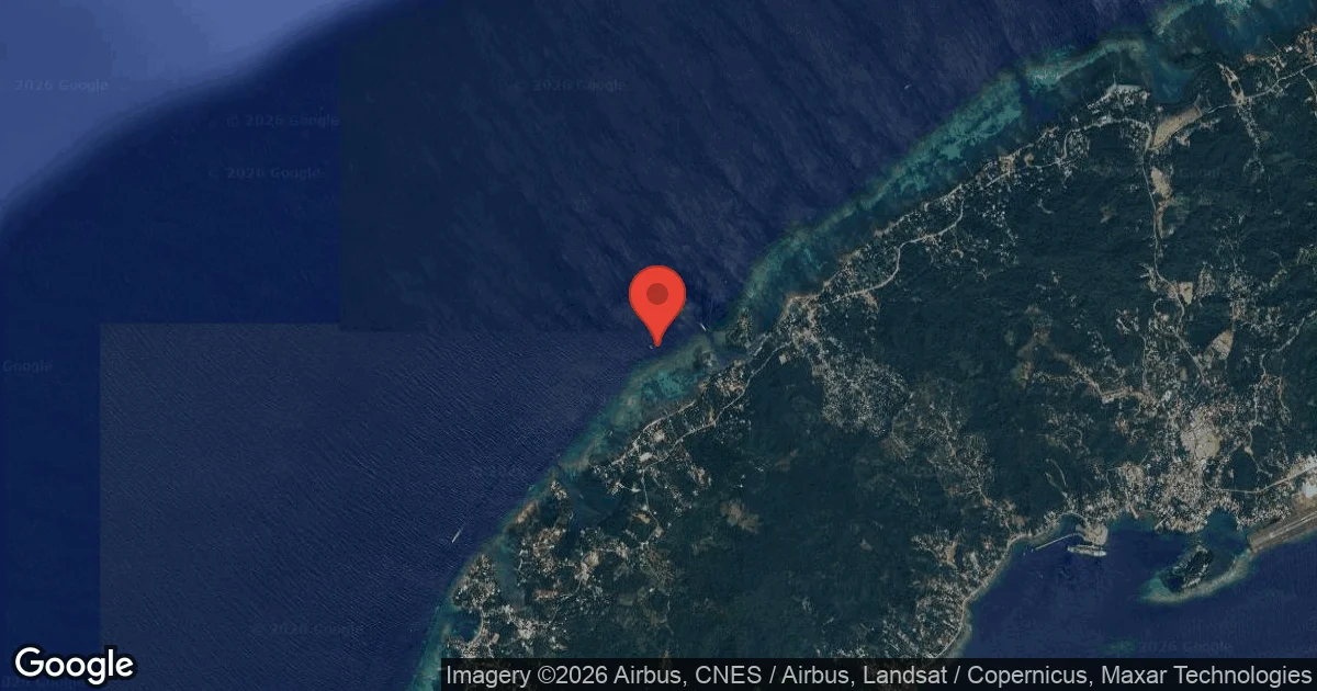 Dive site - El Aguila, Honduras