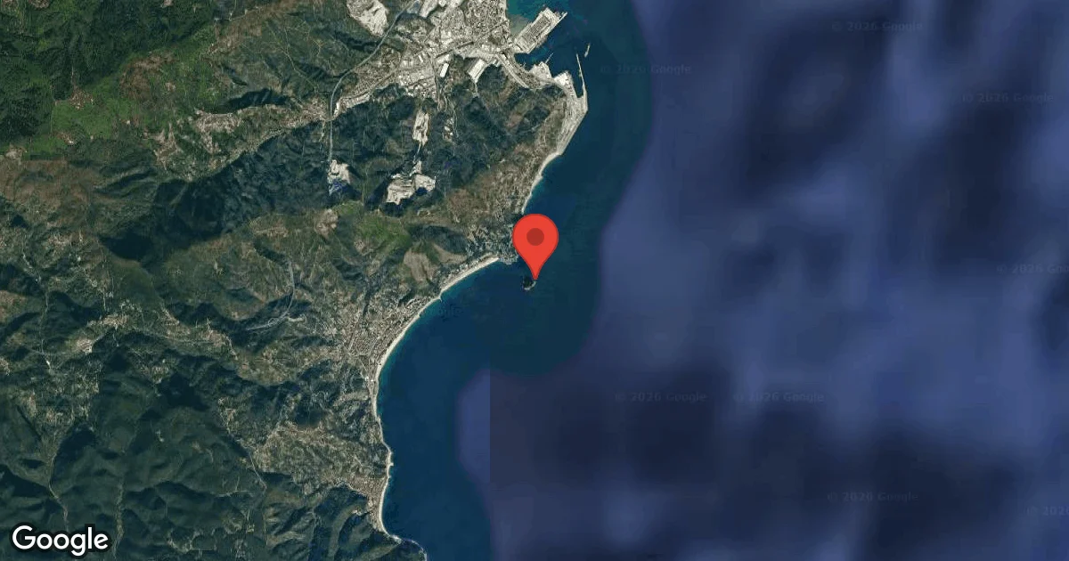 Dive site - Canalone, Italy