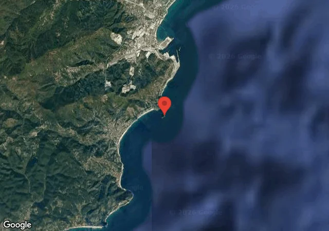 Dive site - Canalone, Italy