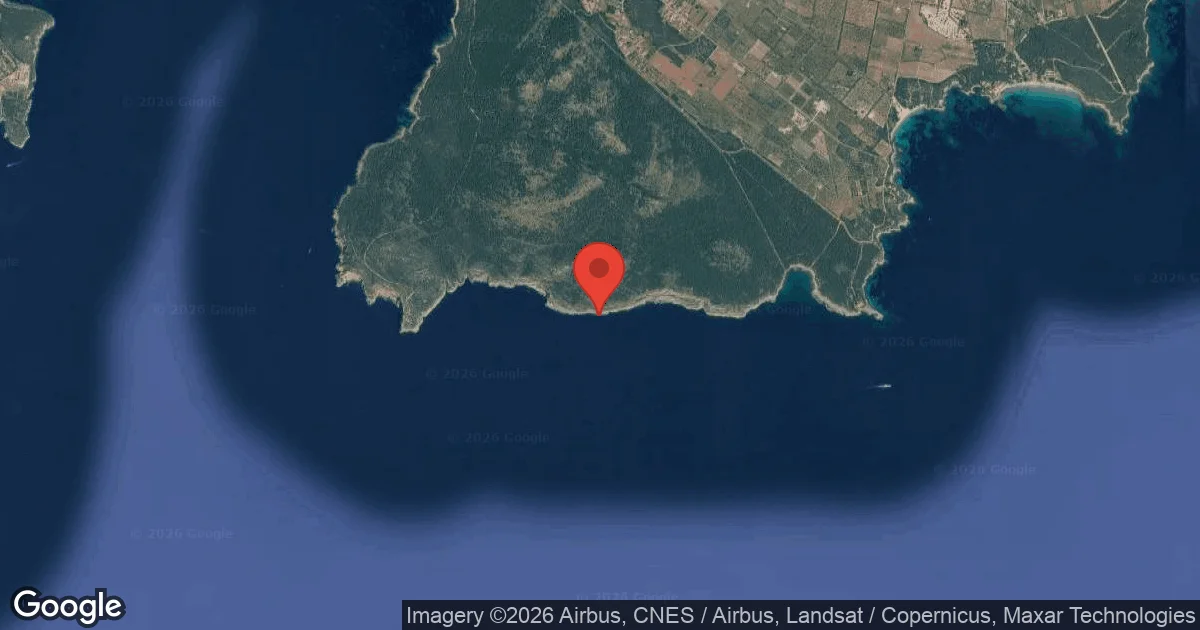 Dive site - Falco Cave, Italy