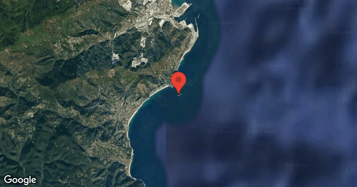 Dive site - Isola di Bergeggi, Italy