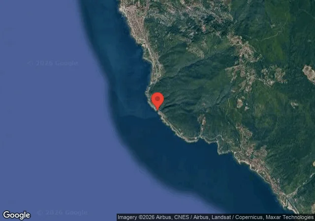 Dive site - Ponte di Calafuria, Italy