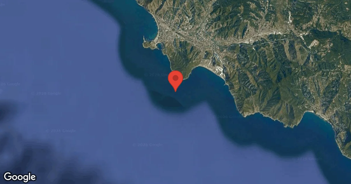 Dive site - Punta Manara, Italy