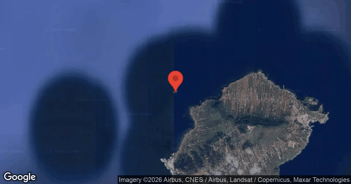 Dive site - Scoglio del Medico, Italy