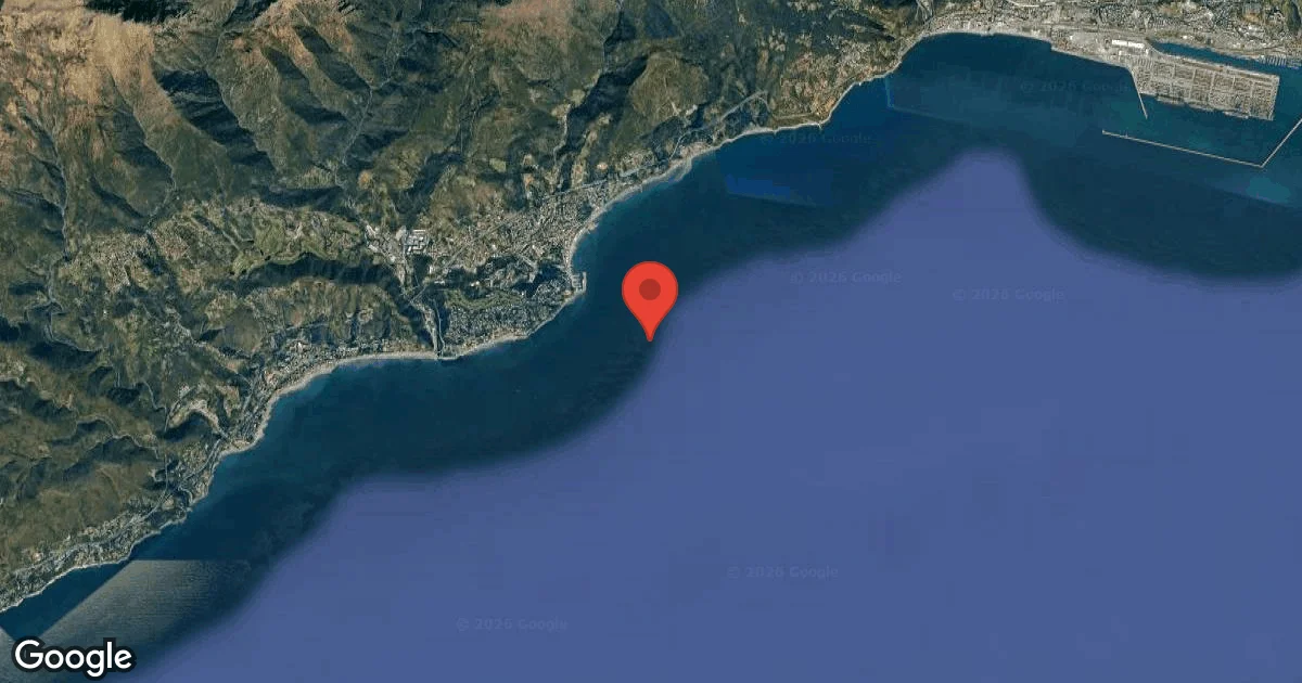 Dive site - Secca Dei Due Balconi, Italy