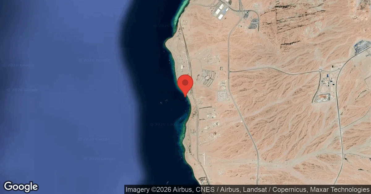 Dive site - Cabel Reef, Jordan