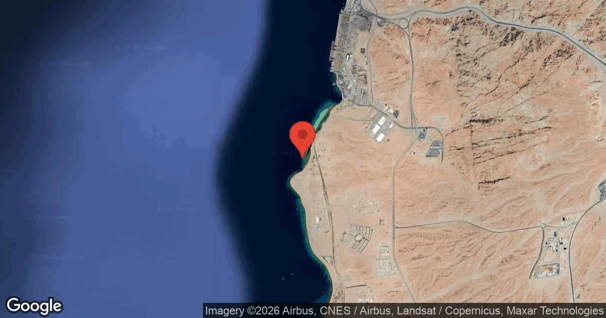 Dive site - First BAY North, Jordan