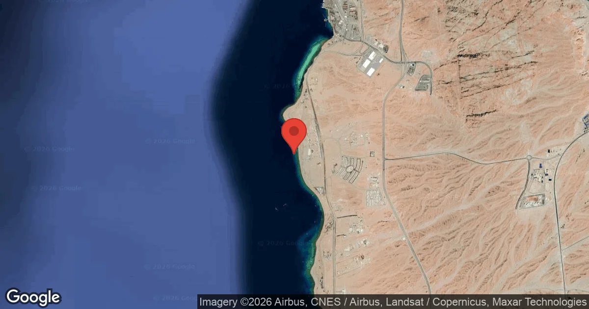 Dive site - King Abdullah Reef, Jordan