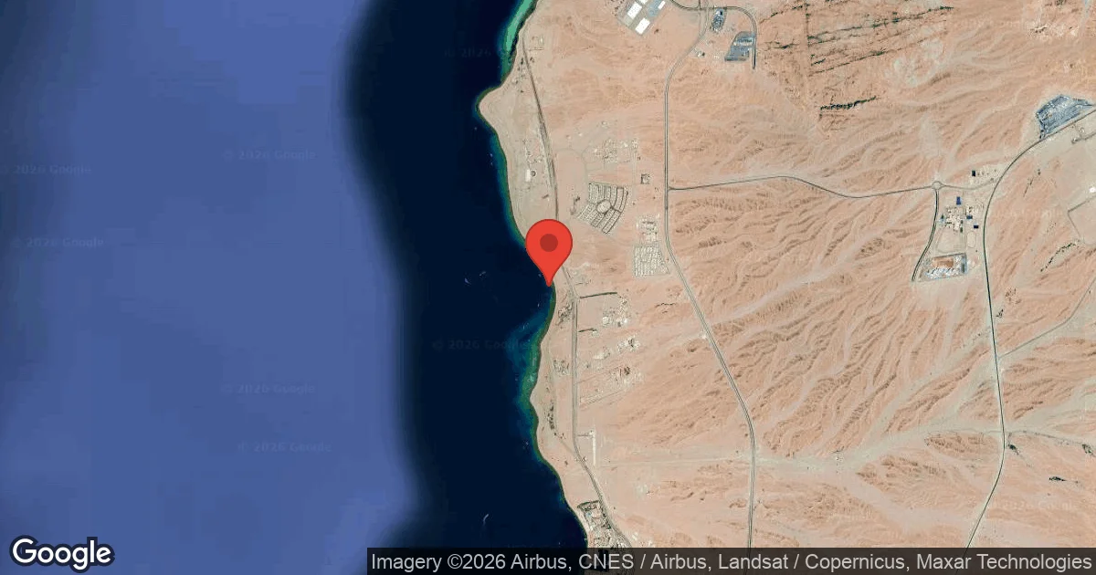 Dive site - Rainbow Reef, Jordan