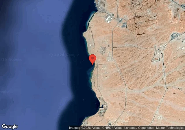 Dive site - Wreck of the Cedar Pride, Jordan