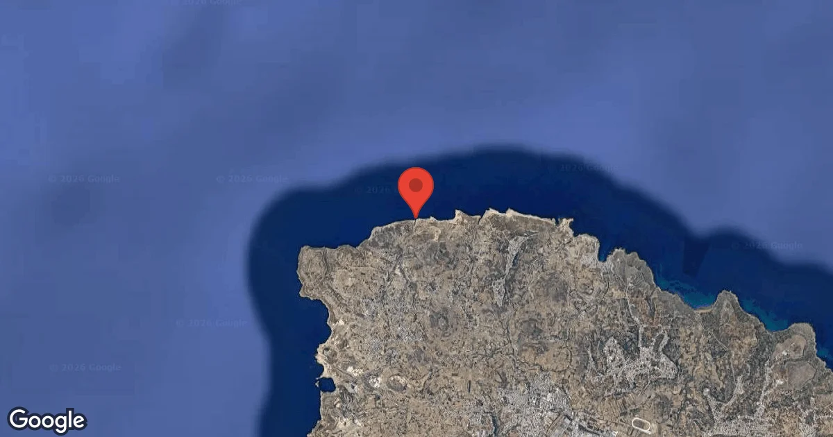 Dive site - Wied Il-Mielah, Malta