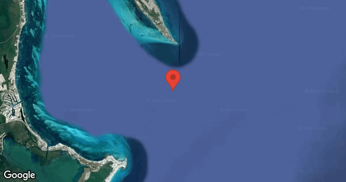 Dive site - C58, Mexico