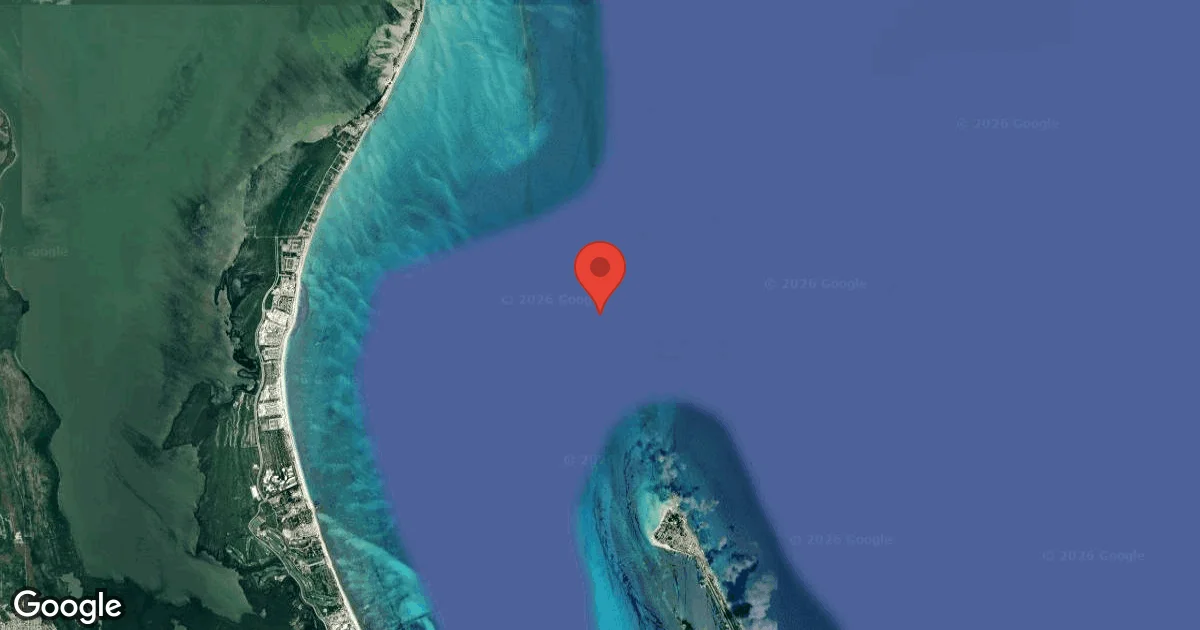 Dive site - Isla Mujeres, Mexico