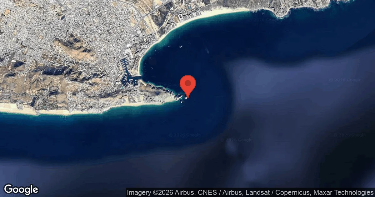 Dive site - Land's End, Mexico