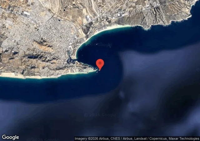 Dive site - Land's End, Mexico